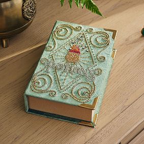 Harry Potter&#8482; Potions Book Velvet Jewelry Box