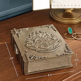 Harry Potter&#8482; Hogwarts&#8482; Crest Book Jewelry Box