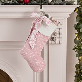 LoveShackFancy Sequin Stocking