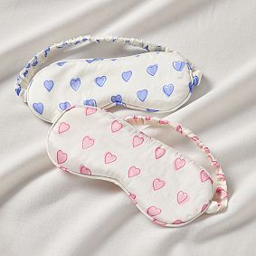 Roller Rabbit Heart Eye Mask