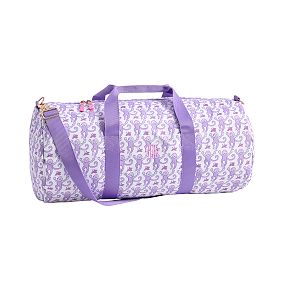 Roller Rabbit Lavender Monkey Duffle Bag