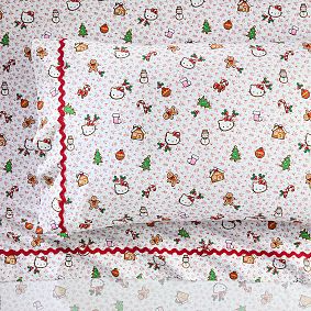 Hello Kitty&#174; Heritage Gingerbread Organic Sheet Set