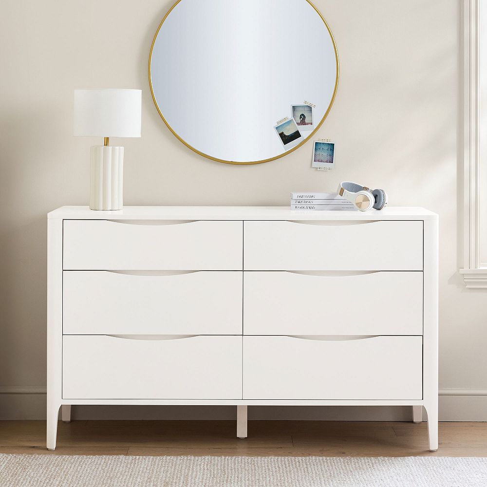Cannon 6-Drawer Dresser (56w x 19d&quot;)