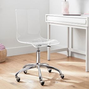 Piper Acrylic Swivel Desk Chair