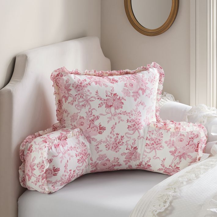 LoveShackFancy Damask Backrest Pillow Cover Pottery Barn Teen