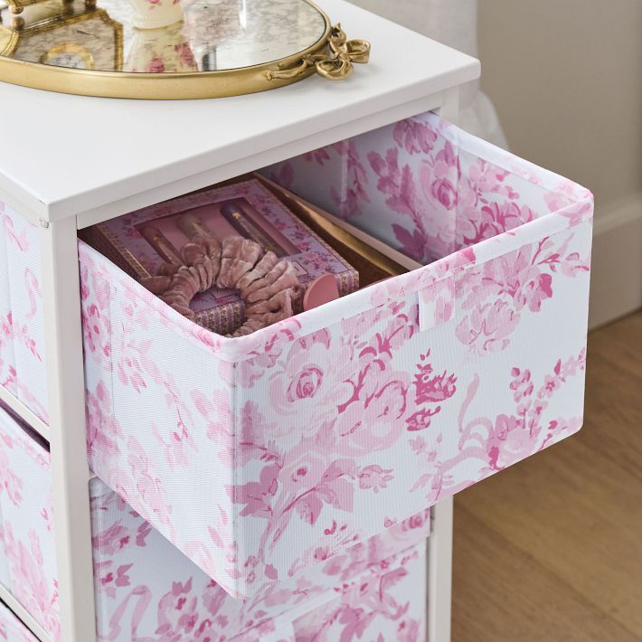 LoveShackFancy Printed Storage Cart (12.5