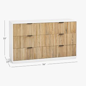 west elm x pbt Quinn 6-Drawer Wide Dresser (56w x 19d&quot;)