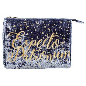 Harry Potter&#8482; <i>Expecto Patronum</i> Velvet Toiletry Pouch