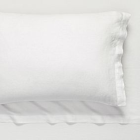 West Elm European Linen Sheet Set