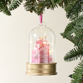 LoveShackFancy Light-Up Shoe Cloche Ornament