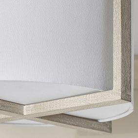 Ridley Wood Square Flush Mount (18")