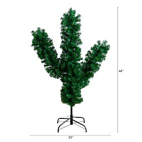 Artificial Cactus Christmas Tree (4 Ft.)