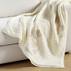 LoveShackFancy Hanukkah Heirloom Throw