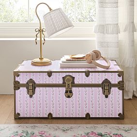 LoveShackFancy Palace Walls Standard Dorm Trunk (32&quot;)