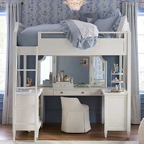 Glass Petal Tiered Flush Mount (18&quot;)
