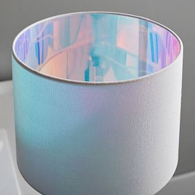 Pool Glitter Resin Table Lamp