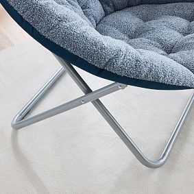 Tipped Shearling Cloud Hang-A-Round Chair