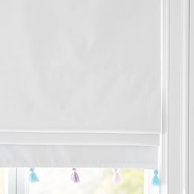 Multi-Tassel Roman Shade