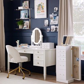 Oval Marquee Vanity Mirror (16&quot;x19&quot;)