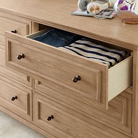 Chelsea 6-Drawer Wide Dresser (58.5w x 19d&quot;)