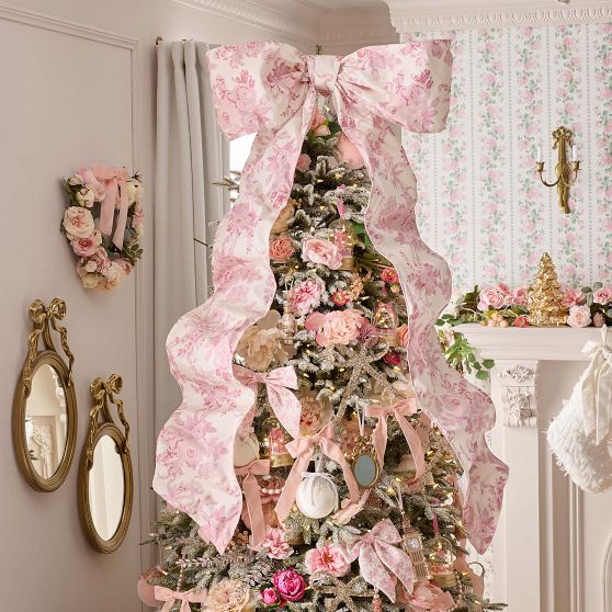 LoveShackFancy Bow Tree Topper