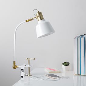 Taylor Clamp On Task Lamp with USB