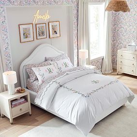 AERIN Floral Vine Border Duvet Cover