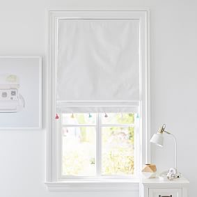 Multi-Tassel Roman Shade