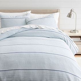 Sky Muslin Duvet Cover