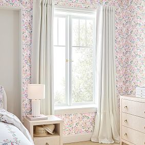 Belgian Linen Ruffle Blackout Curtain