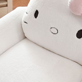 Hello Kitty&#174; Faux Fur Accent Chair