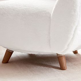 Hello Kitty&#174; Faux Fur Accent Chair