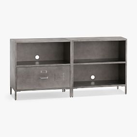 Locker Drawer &amp; Cubby Bookcase Set (60&quot;)