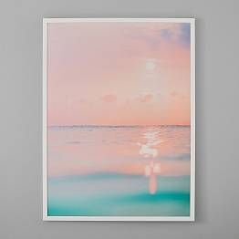 Minted® Sorbet Sea Framed Art by Kamala Nahas
