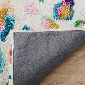 EttaVee Brush Leopard Wool Rug