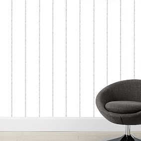 Baseball Stitch Wallshoppe Peel &amp; Stick Wallpaper