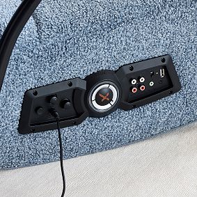 Tipped Shearling Cloud Gaming Chair