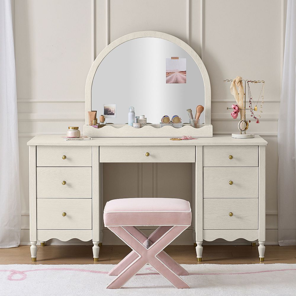 Camille Storage Vanity Desk (60&quot;)