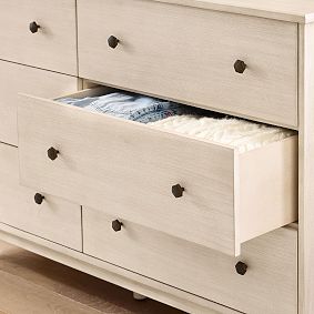 Keaton 6-Drawer Wide Dresser (56w x 19d&quot;)