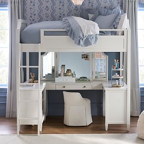 Chambray Ruffle Organic Duvet Cover