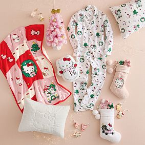 Hello Kitty&#174; Snowman Pillow
