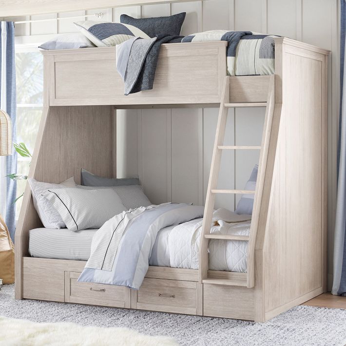 Hampton Twin-Over-Full Bunk Bed Pottery Barn Teen