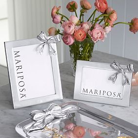 Bow Vertical Picture Frame