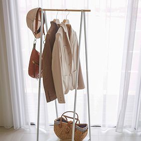 Coat Rack with Shelf (16"x30")