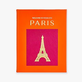 Leather Paris Coffee Table Book