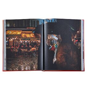 Leather Paris Coffee Table Book
