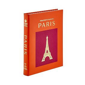 Leather Paris Coffee Table Book
