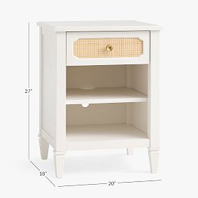 Auburn Caned Nightstand (20")