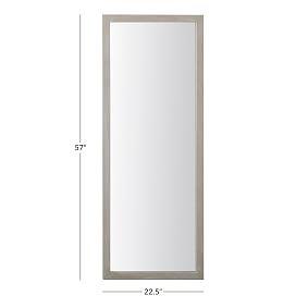 Wood Framed Full Length Mirror