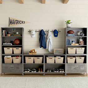 Locker Mixed Cubby Media Set with Drawers (120&quot;)